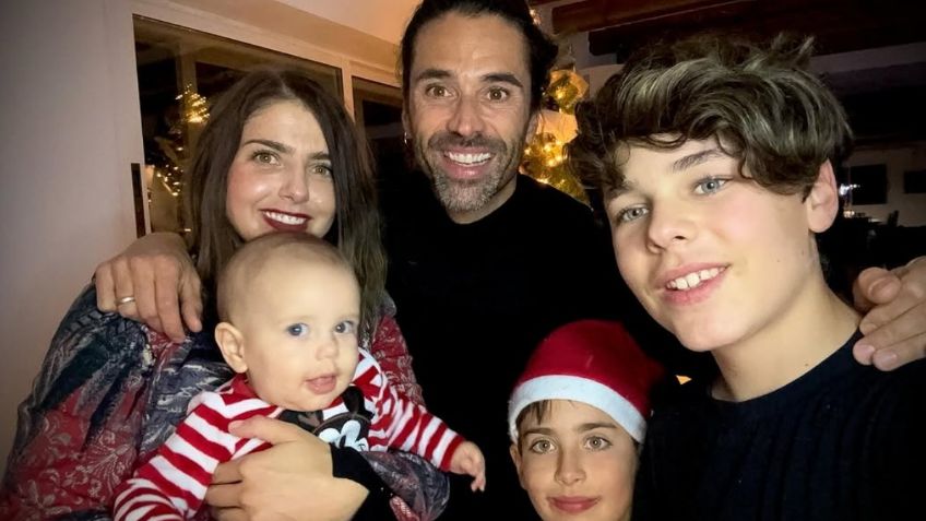 Michelle Renaud comparte fotos inéditas de la primera Nochebuena y Navidad de su pequeño hijo Milo