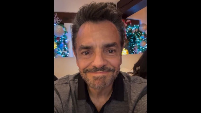 Eugenio Derbez se conmueve en Navidad, pero exhibe que su esposa y sus hijos lo ignoraron por completo | VIDEO