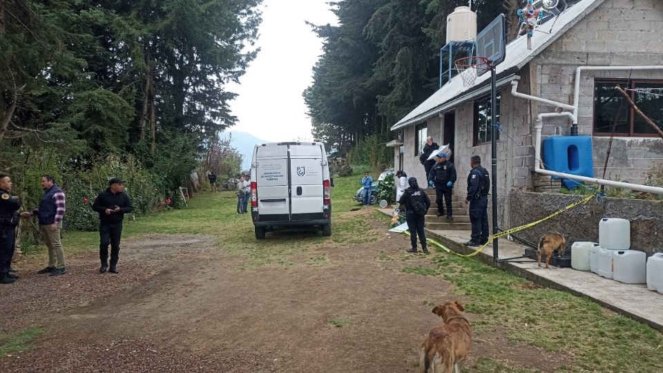 Vivienda en donde ocurrieron los crímenes a manos de Alexis N.