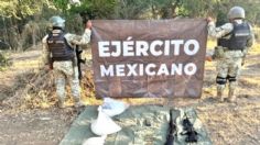 Fuerzas Federales decomisan droga y rescatan a personas secuestradas en Sinaloa