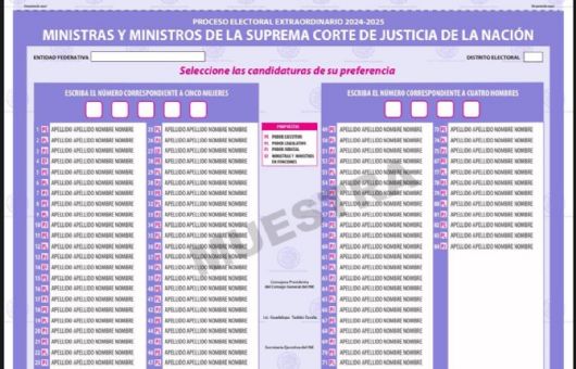 INE tiene diseño de boletas y presupuesto para la elección judicial