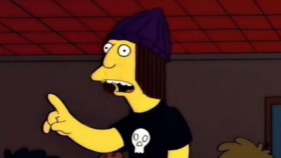 Jimbo Jones Los Simpson. Fuente: producción El Heraldo de México