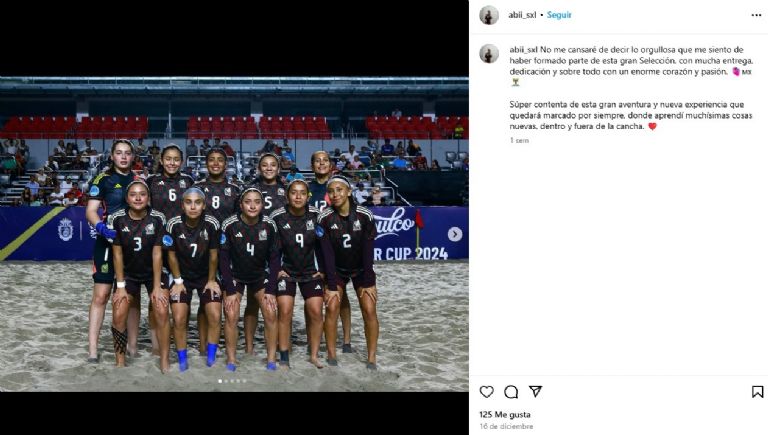 muere cassandra salguero seleccion mexicana de playa