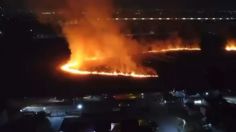 Reportan importante incendio de pastizales en Cuautitlán Izcalli VIDEO