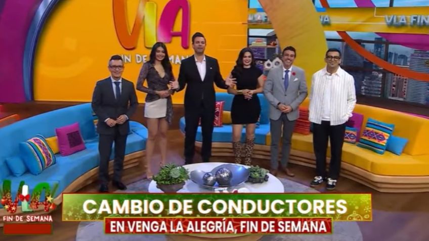 Sergio Sepúlveda, Kristal Silva y El Capi Pérez son nuevos conductores de VLA Fin de Semana, así anunciaron los cambios