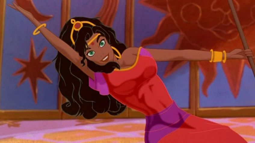 Cómo se vería realmente la hermosa Esmeralda de ‘El jorobado de Notre Dame’ si fuera un ser humano según la Inteligencia Artificial