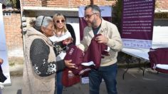 Fernando Mercado Guaida encabeza la entrega de chamarras en la Magdalena Contreras