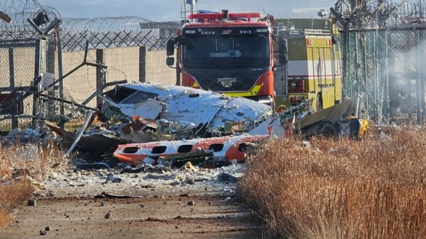 Habla uno de los dos únicos sobrevivientes del accidente aéreo en Corea del Sur y hace una inquietante pregunta