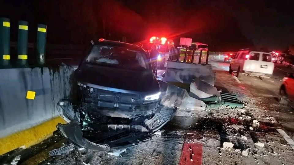 Se vieron 5 autos incolucarados en el accidente