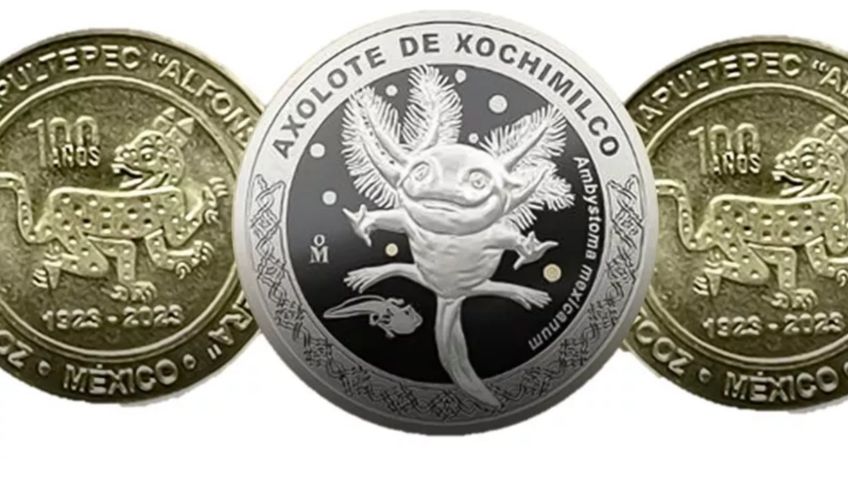 ¿Las tienes? ofrecen hasta 16 mil pesos por monedas conmemorativas por los 100 años del Zoológico de Chapultepec