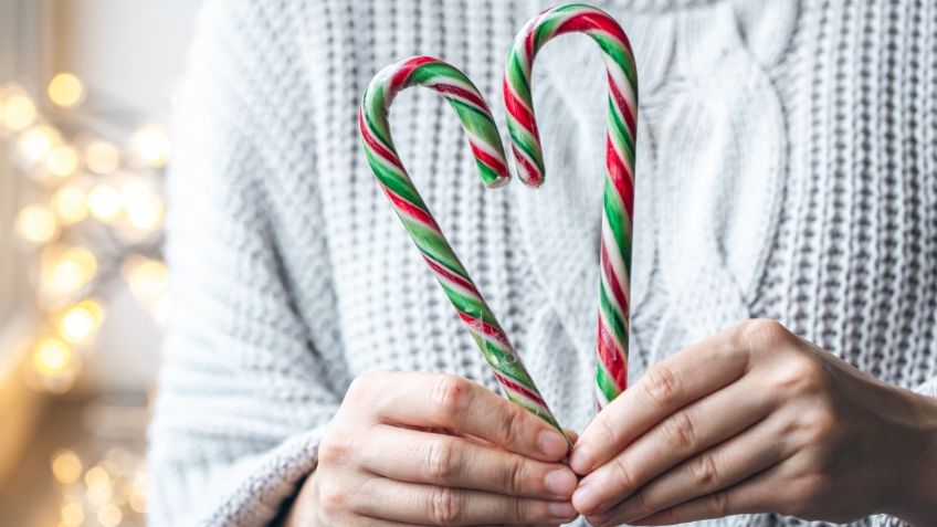 La receta de bastones de caramelos para cocinar esta Navidad