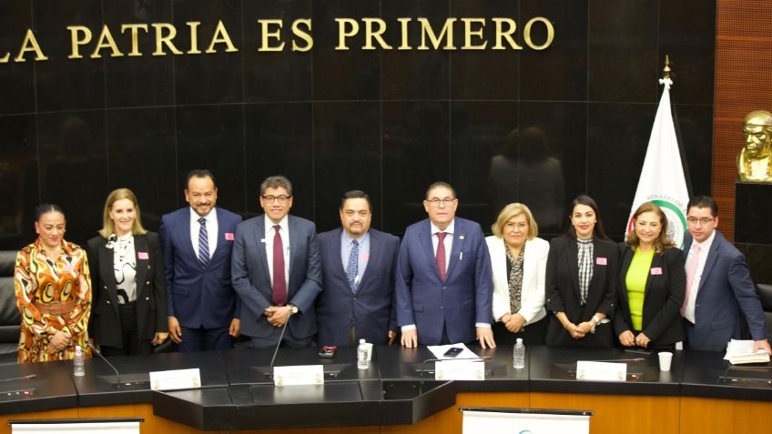 Senador Saúl Monreal Ávila inaugura el Primer Encuentro Nacional de Magistrados Locales en Materia Electoral en el Senado de la República