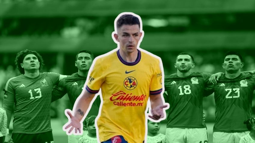 Por qué Álvaro Fidalgo, mediocampista del América, no puede jugar con México