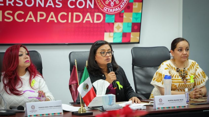 Aleida Alavez instala consejo de personas con discapacidad de Iztapalapa