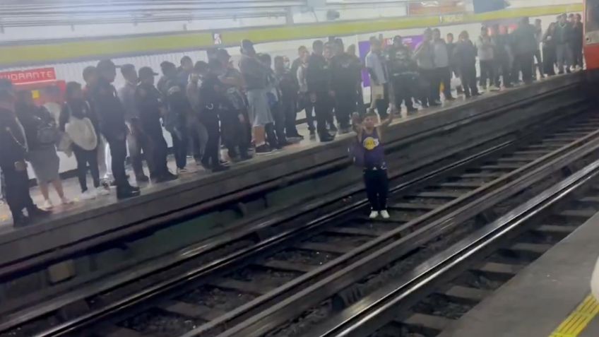 Sujeto presuntamente intoxicado desata caos en la Línea 3 del Metro