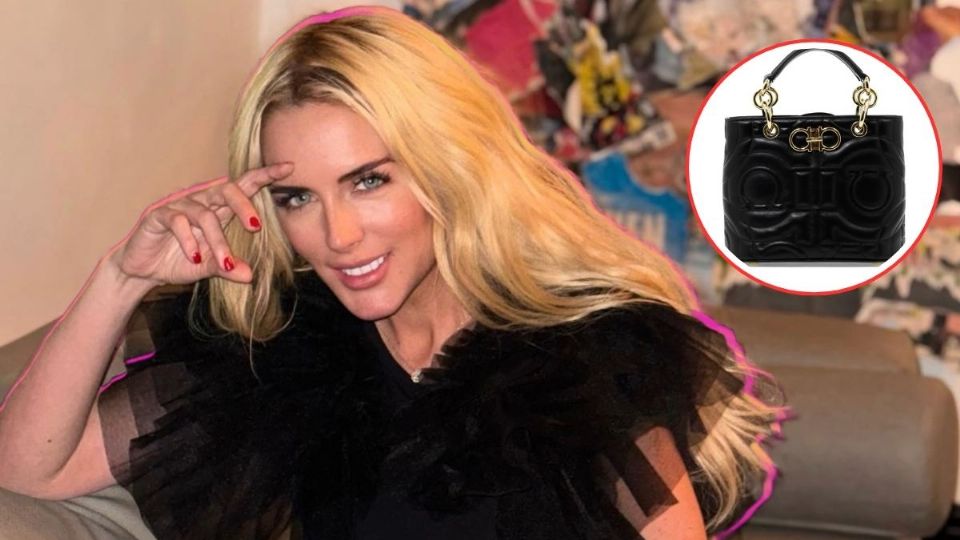 Tania Ruiz vistió un outfit total black con el que resaltó su figura