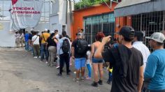 Migrantes “revientan” oficinas del Instituto Nacional de Migración en Tapachula