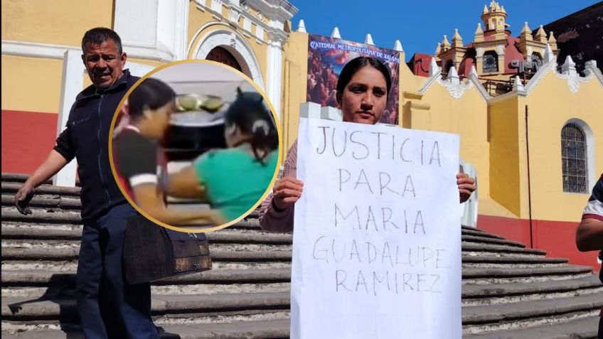 Exigen justicia para María, mujer agredida con cazo de aceite hirviendo en Veracruz