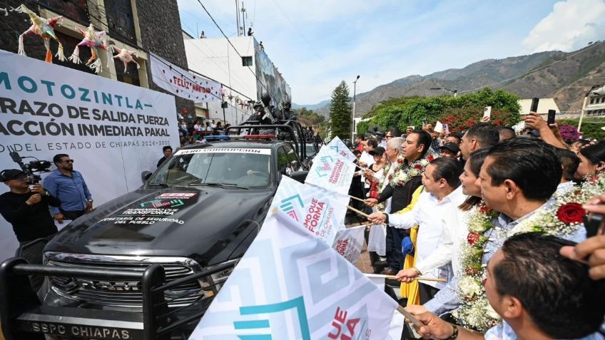 Eduardo Ramírez despliega a la Fuerza de Reacción Inmediata Pakal para pacificar a la sierra de Chiapas