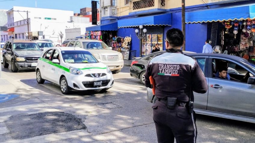 Tráfico en el Centro de Tampico: autoridades prevén problemas para transitar en estas calles por el Año Nuevo