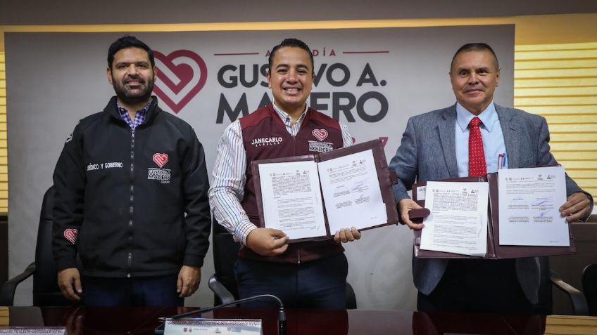 Gustavo A. Madero firma convenio de colaboración para búsqueda de personas