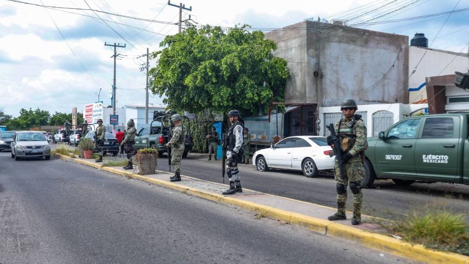 El Ejército Mexicano, Fuerzas Especiales y la Guardia Nacional han iniciado un operativo de proximidad en Culiacán