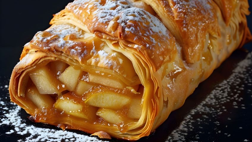 Strudel de tejocote, el postre de última hora fácil de hacer pero el más delicioso para Año Nuevo