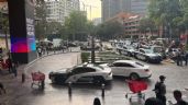 Foto ilustrativa de la nota titulada: Balacera desata el pánico en Centro Comercial Miyana, Polanco, reportan un muerto