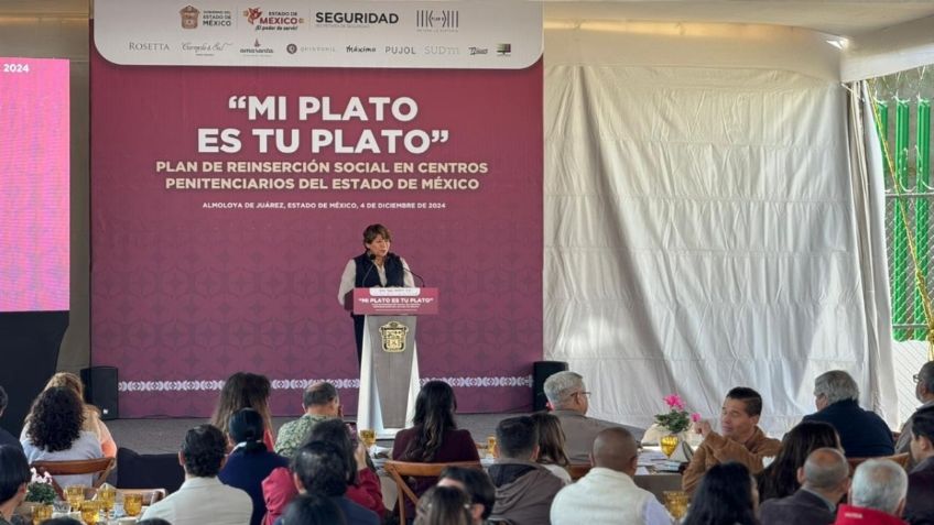 Ofrecen acciones a favor de reclusas durante el primer festival gastronómico “Mi plato es tu plato” en Edomex