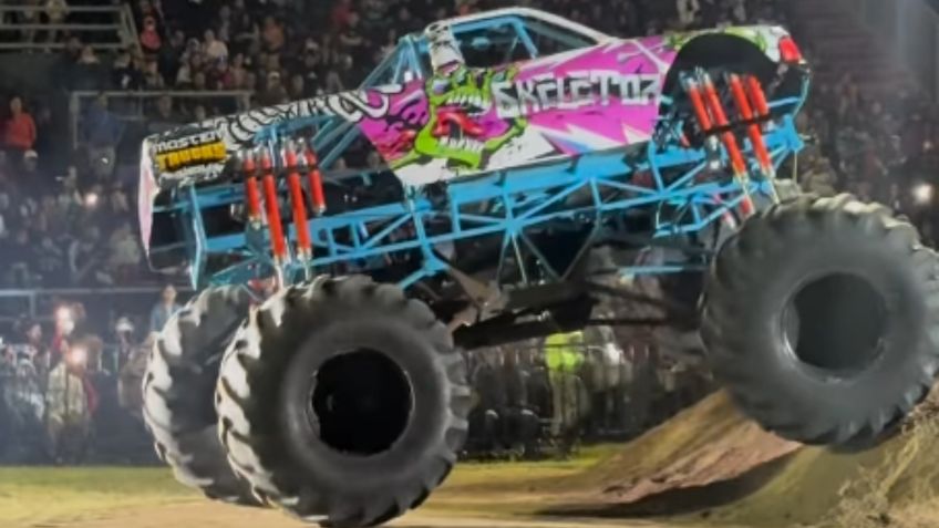 Acción y adrenalina sobre ruedas, Monster Trucks Show llega a Chalco y Texcoco