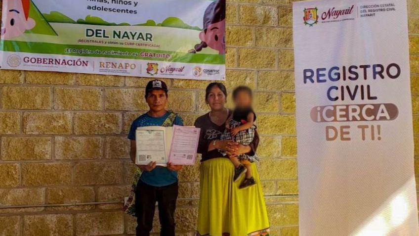 Más de 80 personas beneficiadas en la campaña del registro civil '¡Cerca de Ti!' en Lindavista, Nayarit