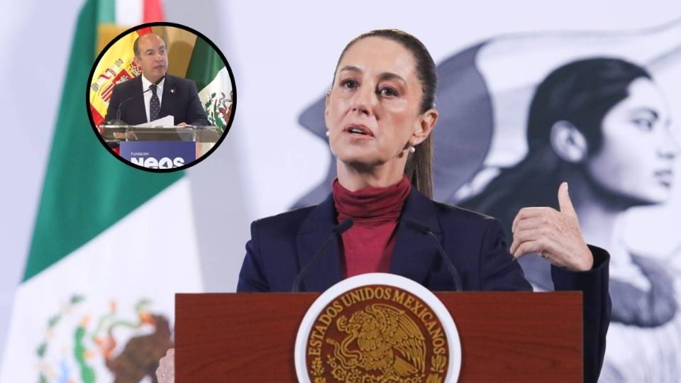 Claudia Sheinbaum le manda un mensaje a Calderón