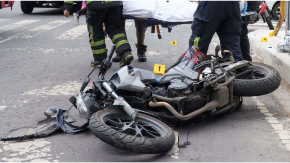 En el accidente se vio involucrado una unidad de transporte público