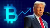 Foto ilustrativa de la nota titulada: El bitcoin se dispara y Trump se apropia que la criptomoneda haya alcanzado una histórica cifra