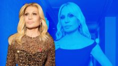 Donatella Versace antes y después: su brutal transformación de joven a irreconocible a los 69 años