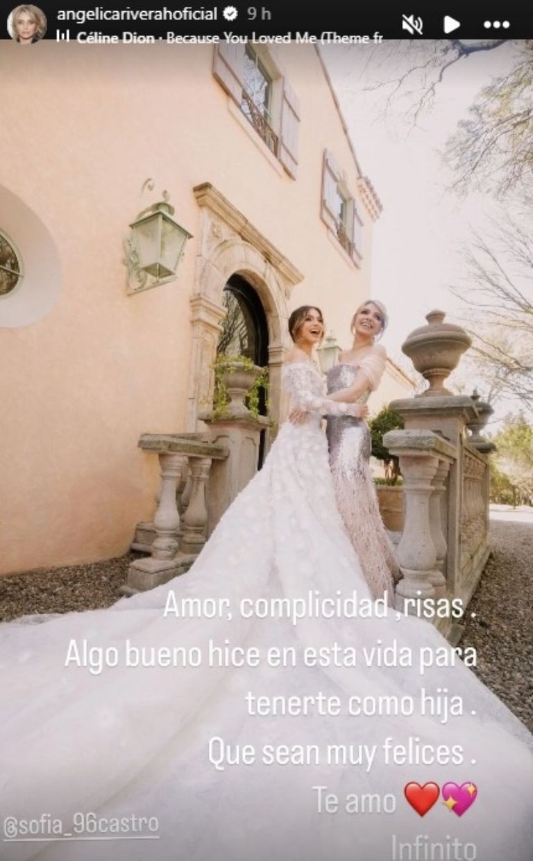 angelica rivera sofia castro boda