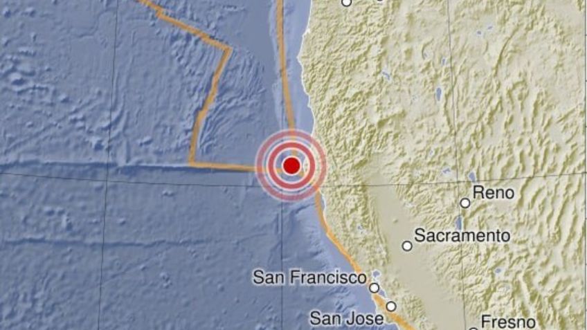 Activan alerta de tsunami en California tras terremoto de 7 en EU