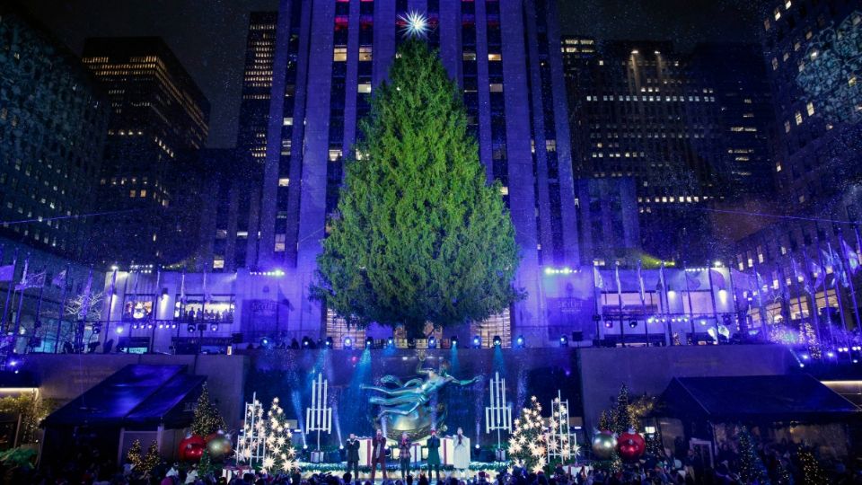 Nueva York ya está lista para celebrar la Navidad.