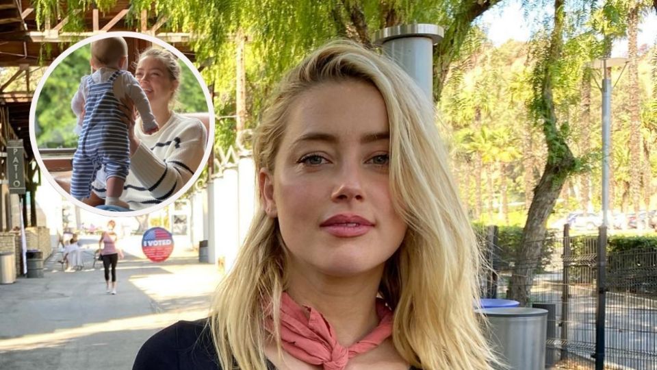 La actriz Amber Heard estaría esperando a su segundo bebé