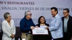 Entrega el gobernador Rubén Rocha Moya apoyos directos a comerciantes de Culiacán