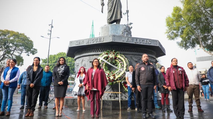 La memoria y fortaleza del "Señor de Iztapalapa", Cuitláhuac, se mantiene vigente para vencer los retos y adversidades: Aleida Alavez