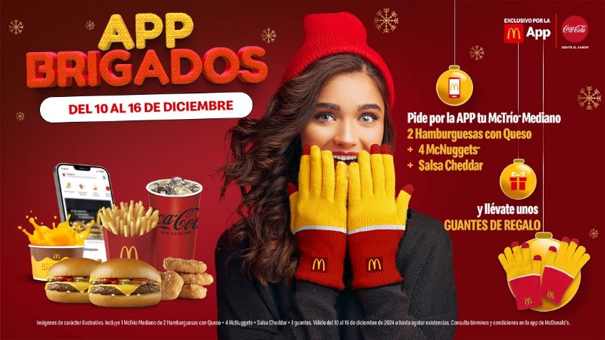 McDonald’s presenta “Appbrigados”: ¡Una oferta irresistible esta Navidad!