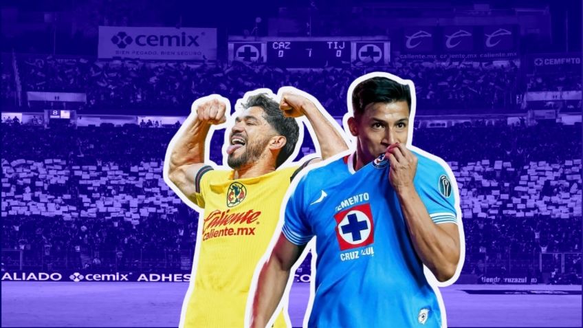 Cruz Azul vs América: a qué hora y dónde ver EN VIVO el partido de vuelta de las semifinales de la Liga MX