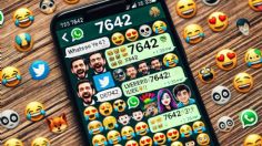 ¿Qué quiere decir si recibimos un mensaje con el número 7642 en WhatsApp?