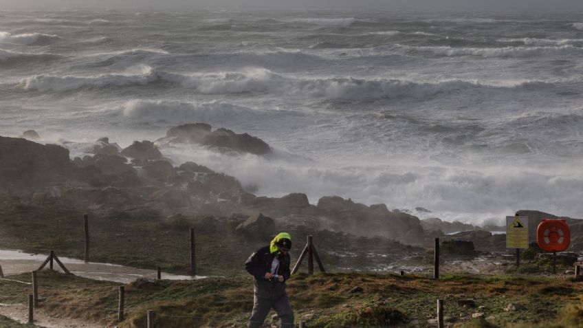 Aviones sacudidos, árboles caídos y un derby suspendido: estos son los estragos de la tormenta Darragh en el Reino Unido