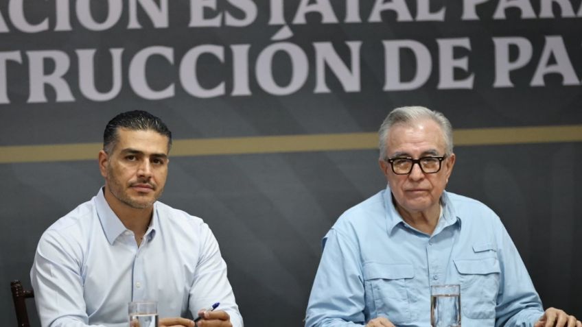 Omar García Harfuch y Rubén Rocha Moya presiden reunión del Gabinete de Seguridad