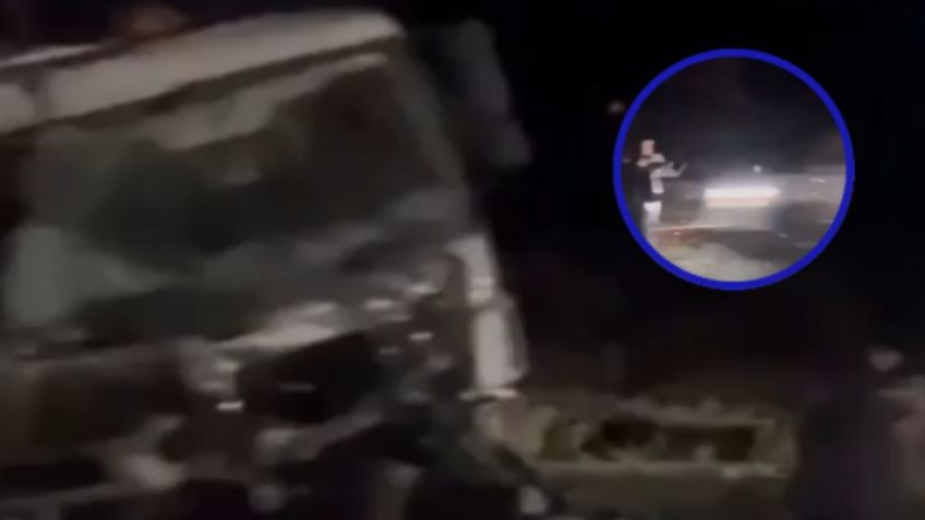 Sobreviven a un choque, descienden del vehículo y un auto a toda velocidad los atropella | VIDEO