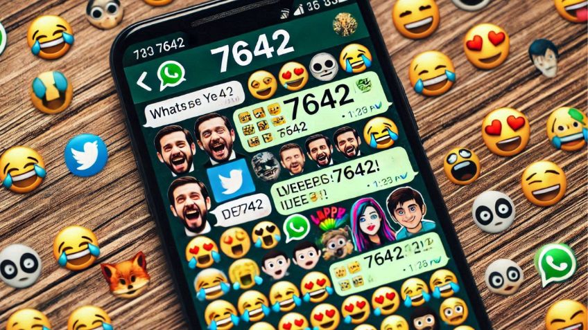 ¿Qué quiere decir si recibimos un mensaje con el número 7642 en WhatsApp?