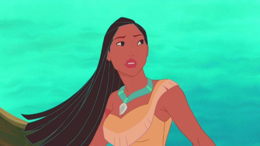 Cómo luciría realmente la bella Pocahontas si fuera una mujer real, según la Inteligencia Artificial