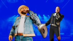 Pepe Aguilar y Carín León le cantan "por Mujeres como tú" a Aneliz en su cumpleaños